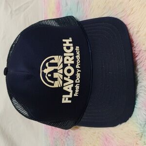 RARE! Flav.O.Rich Fresh Dairy Products R&R Vintage Snap Back Hat